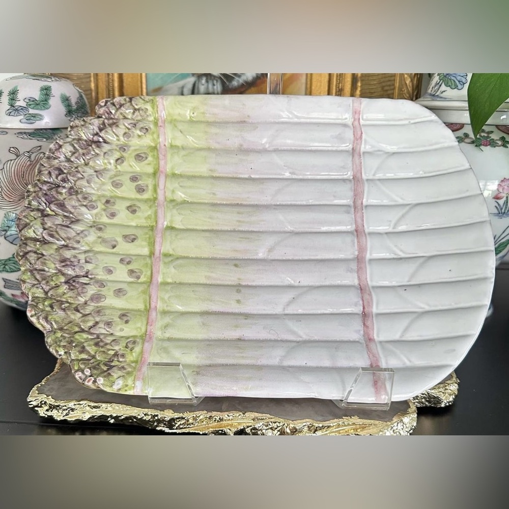 Large Italian Asparagus Platter